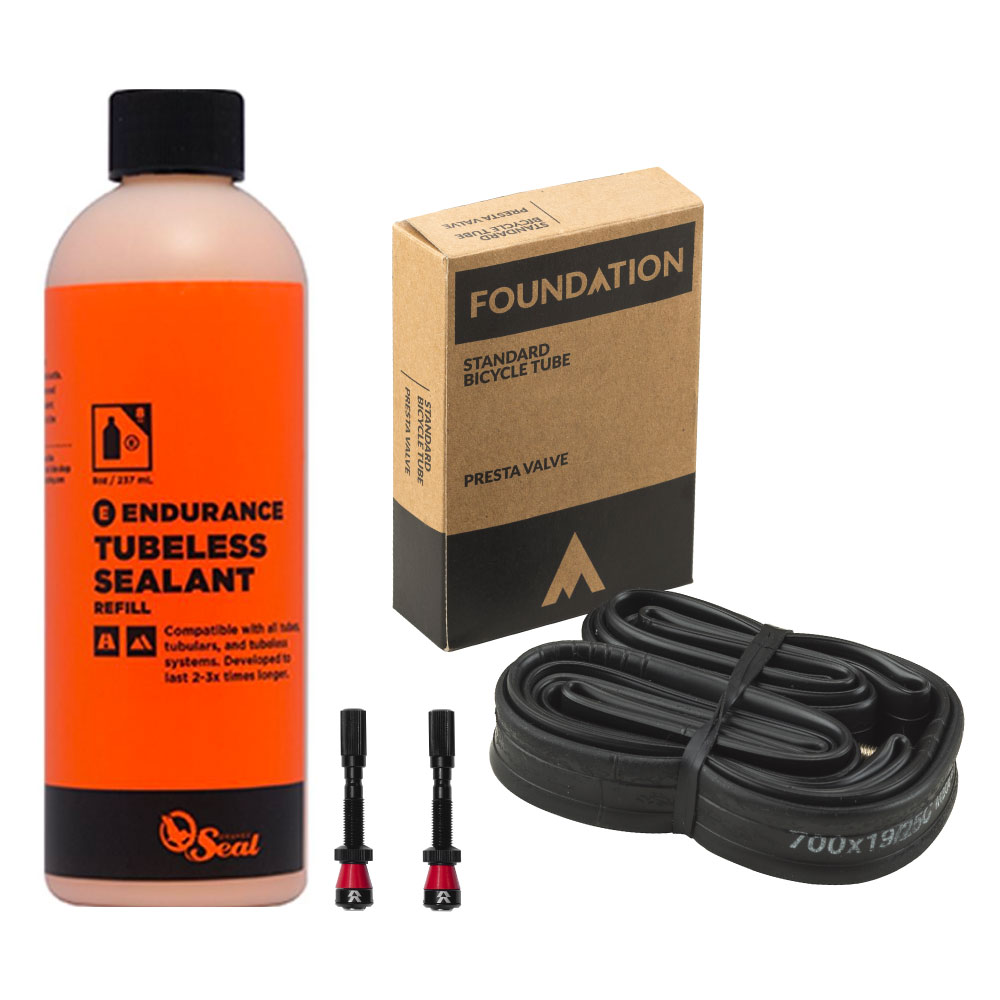 tubes and tubeless kits